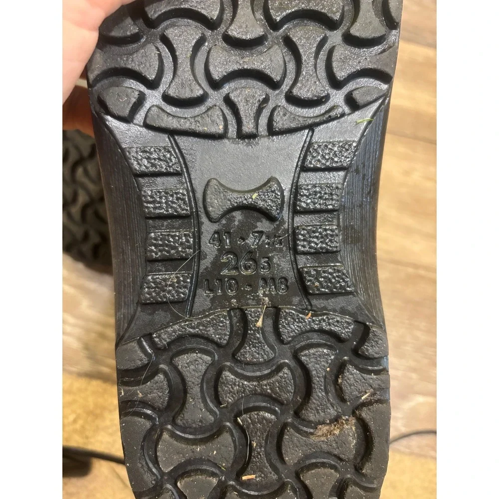 Birkenstock A630 Alpro Black Work Clogs Slip Resistant Professional Shoes Sz 41